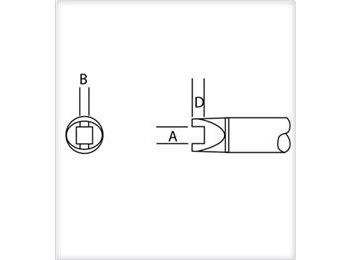 Picture of Metcal Smartheat - RCP-SL1 Rework Cartridge (Main product image)