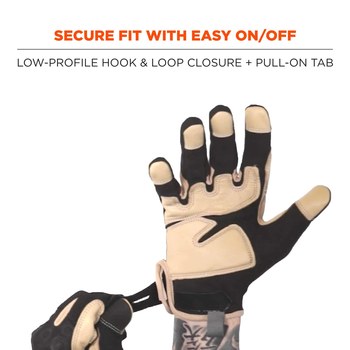 Ergodyne Proflex 710LTR Black Large Cut-Resistant Gloves - 17144