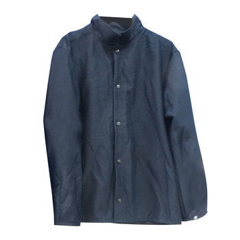 Picture of Chicago Protective Apparel Blue Large Oasis Welding Jacket (Main product image)