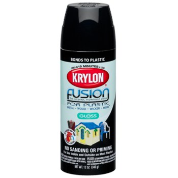 Krylon Fusion For Plastic Paint K02424001, Satin Hunter Green, 16 oz ...