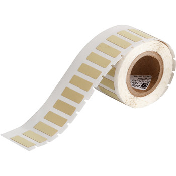 Picture of Brady Orange Polyimide Thermal Transfer CL-0411-652 Die-Cut Thermal Transfer Printer Label Roll (Main product image)