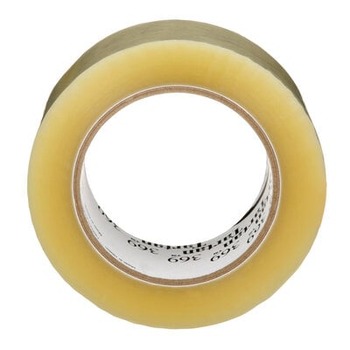3M Tartan 369 Clear Box Sealing Tape - 48 mm Width x 100 m Length - 1.6 mil Thick - 61553