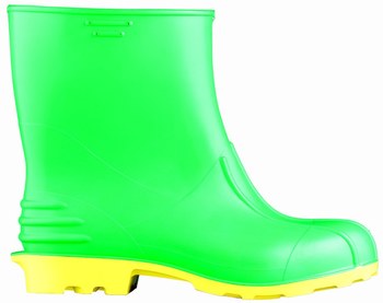 Lime green best sale steel toe boots