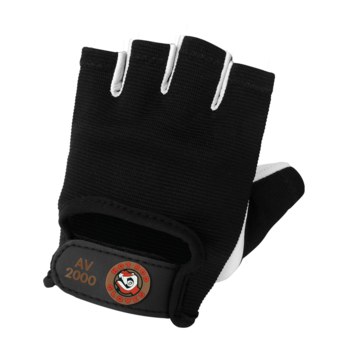 Global Glove Hot Rod AV2000 Black/White Large Goatskin Leather Mechanic's Gloves - AV2000/LG
