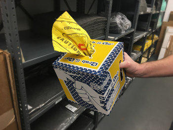 Spilfyter Sorbent Wipe HVU1075 - Hi-Vis Yellow - 42398