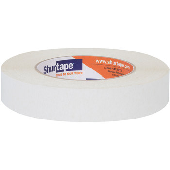 Shurtape DP 401 White Film Tape - 24 mm Width x 50 m Length - SHURTAPE 104250