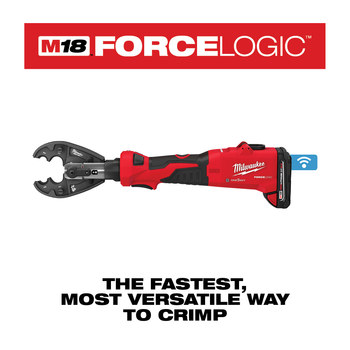 Milwaukee M18 FORCE LOGIC 2978-22BG Linear Utility Crimper Kit - 56848
