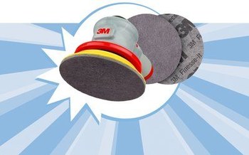 3M Finesse-it Hook & Loop Disc 64975 - Silicon Carbide - 5 in - 3000 - Fine