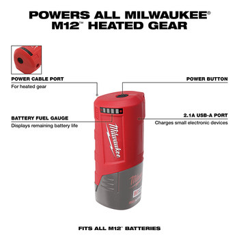 Milwaukee M12 Power Source 49-24-2310