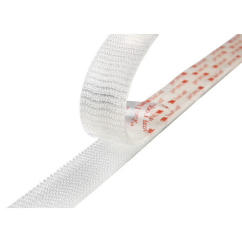 3M Dual Lock SJ3560 Clear Reclosable Fastener - Mushroom Hook with 250 stems/in Stem Count - 1 in Width x 50 yd Length - 86282