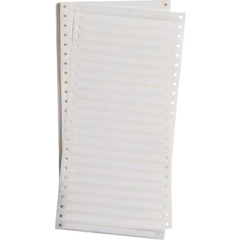 Picture of Brady Datab White Write-On Polyester Dot Matrix DAT-108-619-10 Dot Matrix Printer Label (Main product image)