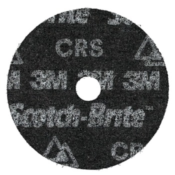 3M Scotch-Brite Non-Woven Precision Shaped Ceramic Surface Conditioning Disc - Center Hole Attachment - 4 in Diameter - 5/8 in Center Hole - 67227