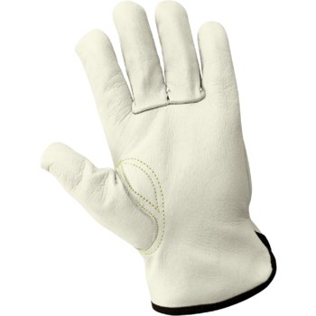 Global Glove Medium Grain Cowhide Leather Work Gloves - Keystone Thumb - Premium Grade - 3200-MT