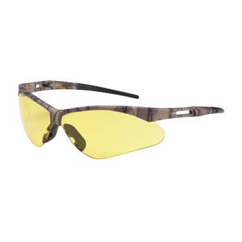 Picture of Bouton Optical Anser 250-AN-10100 Yellow Camouflage Universal Polycarbonate Standard Safety Glasses (Main product image)