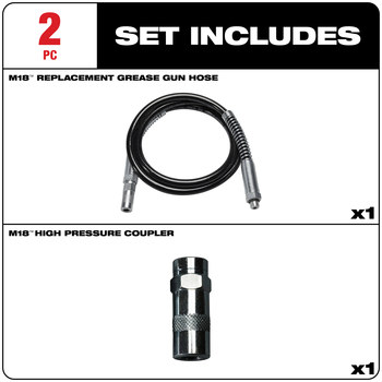 Milwaukee Grease Gun Replacement Hose - 49-16-2647
