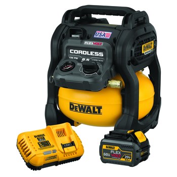 Dewalt 60 V Max Air Compressor Kit DCC2560T1 2.5 gal RSHughes