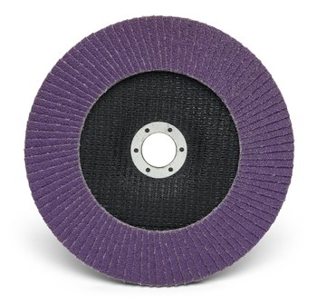 3M 769F Type 27 Flap Disc 05910 - Ceramic Precision-Shaped Grain - 7 in - 60+ - Medium