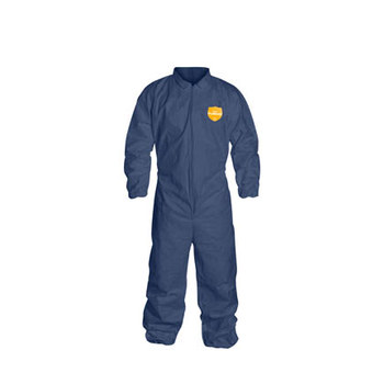 Picture of Dupont P1125S DB Blue 3XL Proshield Disposable Chemical-Resistant Coveralls (Main product image)