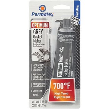 Permatex Form-A-Gasket 2C Gasket Sealant 80011, 11 oz Tube, Black