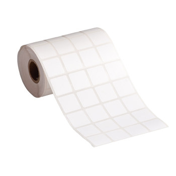 Picture of Brady Stainerbondz White Polyester Thermal Transfer THT-207-481-2.5-SC Die-Cut Thermal Transfer Printer Label Roll (Main product image)