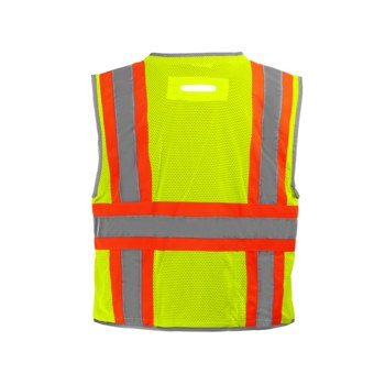 Global Glove FrogWear High-Visibility Vest GLO-067 GLO-067-LG - Size Large - HV Yellow/Green - GLO-067 LG
