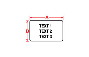 Picture of Brady Clear Tamper-Evident Polyester Thermal Transfer PTL-20-7566 Die-Cut Thermal Transfer Printer Label Roll (Main product image)