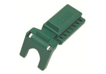 Picture of North B-Safe BS01 Green Polypropylene Ball Valve Lockout (Main product image)