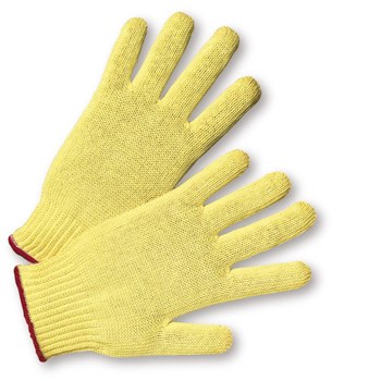 Picture of West Chester 34K Yellow Large Kevlar Cut Resistant Glove (Main product image)