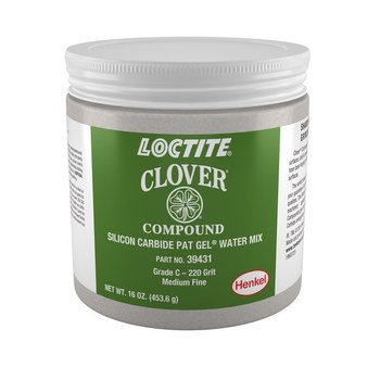 Clover Silicon Carbide Grease Mix, 1 lb, Can, 280 Grit