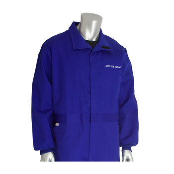 PIP Fire-Resistant Coveralls 9100-2120D/L - Size Large - Blue - 15125