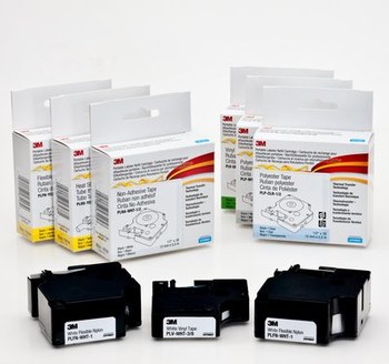 Picture of 3M Green Vinyl Thermal Transfer 58470 Continuous Thermal Transfer Printer Label Cartridge (Main product image)