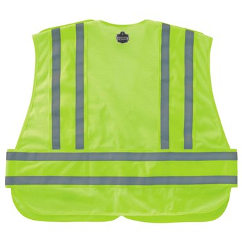 Ergodyne Glowear High-Visibility Vest 8244PSV 21364 - Size Medium/Large - High-Visibility Lime