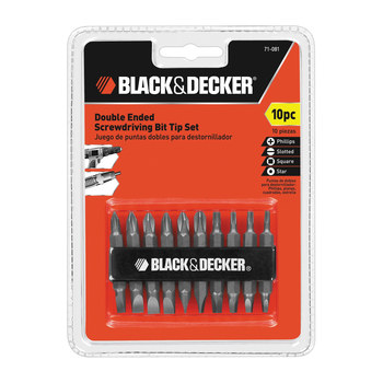 Black & Decker Double End Bit Set 71-081 - 2 in Length - 53135
