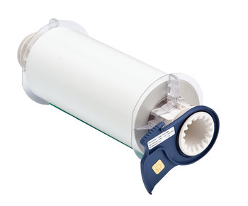 Picture of Brady White Glow-In-The-Dark Indoor Polyester Thermal Transfer 13587 Continuous Thermal Transfer Printer Label Roll (Main product image)