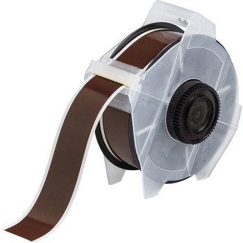 Picture of Brady Brown Indoor / Outdoor Vinyl Thermal Transfer 113137 Continuous Thermal Transfer Printer Label Roll (Main product image)