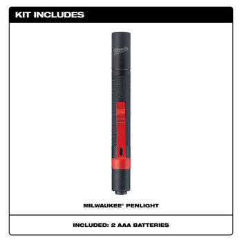 Milwaukee 2105 Penlight - LED - Red/Black - 51158