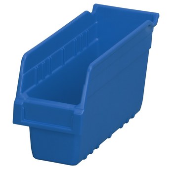 Picture of Akro-Mils 30040 Shelfmax 175 cu in Blue Shelf Storage Bin (Main product image)