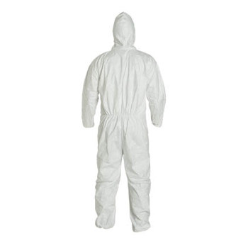 DuPont Coveralls TY127S TY127SWHMD0006G1 - Size Medium - White