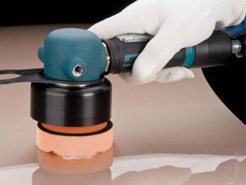 Dynabrade Random Orbital Polisher -.14 in Orbit - 0.5 hp - 55126