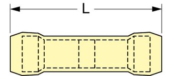Picture of 3M Scotchlok - MNG10BCMX-A Butted Butt Connector (Main product image)