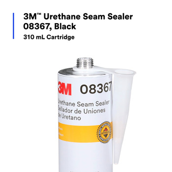 3M 08367 Urethane Seam Sealer Black Paste 310 ml Cartridge