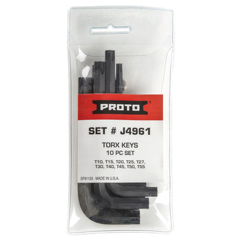 Proto Torx L-Key Set J4961 - 53138