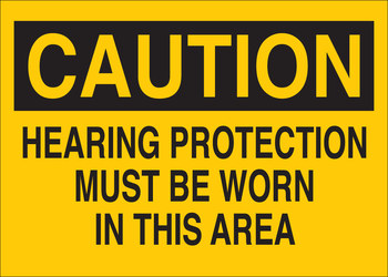 Picture of Brady B-120 Fiberglass Reinforced Polyester Rectangle Yellow English PPE Sign part number 75900 (Main product image)