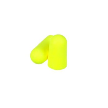 3M E-A-Rsoft 312-1251 Yellow Large Polyurethane Foam Disposable Uncorded Cone Ear Plugs - 33 dB NRR Ear Plug - 080529-12064