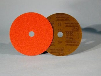 3M Cubitron 985C Roloc TR Quick Change Disc 27578 - 3 in - Ceramic - 36 - Very Coarse