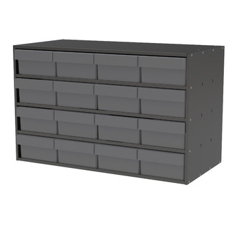 Picture of Akro-Mils AD3517C88 Akrodrawers 120 lb Charcoal Gray Powder Coated, Textured Stackable Cabinet (Main product image)