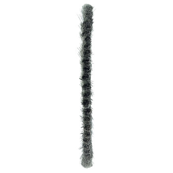 Weiler 09960 Wheel Brush - 15 in Dia - Knotted - Standard Twist Steel Bristle