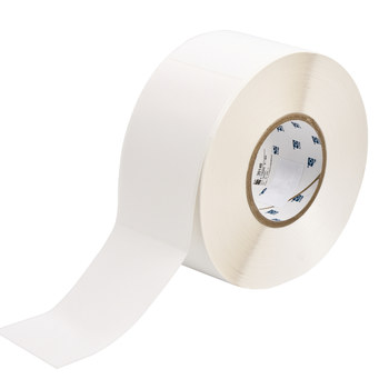 Picture of Brady White Paper Thermal Transfer THT-20-408-1 Die-Cut Thermal Transfer Printer Label Roll (Main product image)