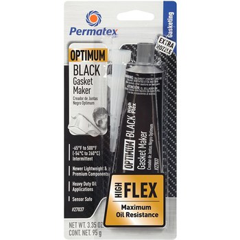 Permatex OPTIMUM Gasket Maker 27037, 95 g Tube, Black | RSHughes.com