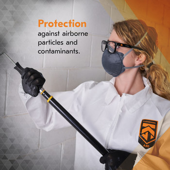 Ansell KleenGuard Particulate Respirator 3300, RA3316 54629 - Size Standard - Grey